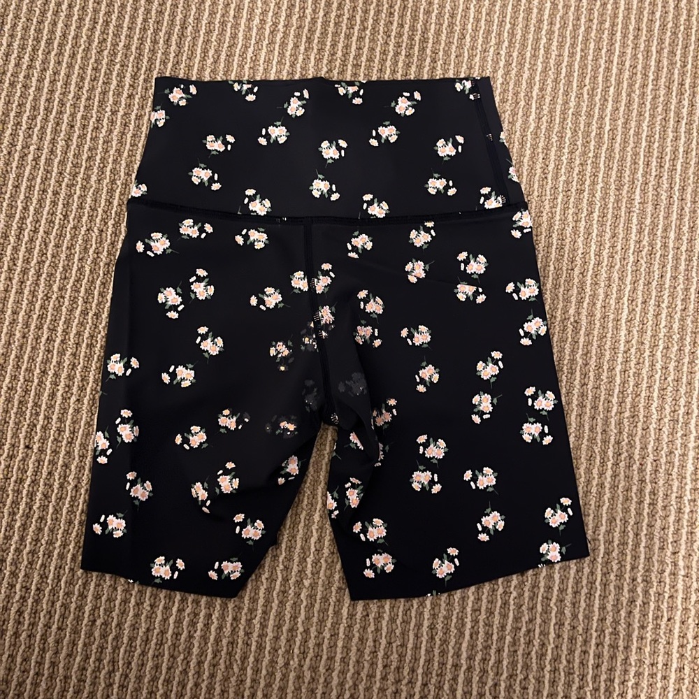 Aerie floral workout shorts